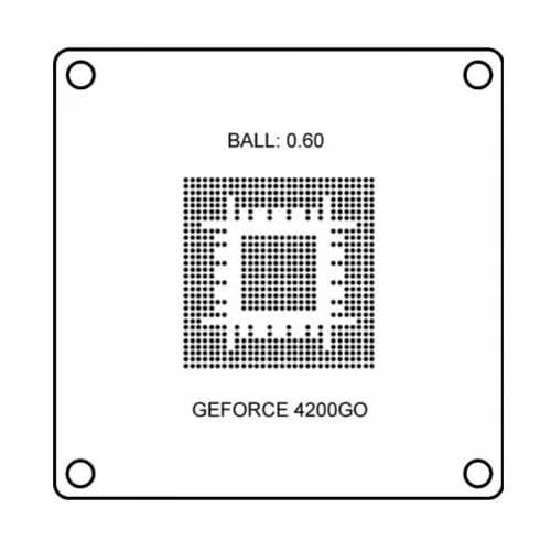 Bga Stencil PC Geforce 4200GO B-0.60