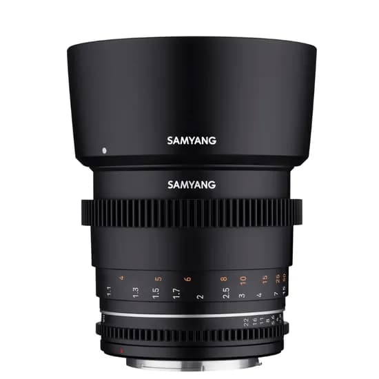 Lente Cine Samyang Canon VDSLR 85MM T1.5 II RF FF