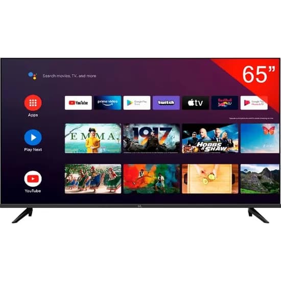 Mtek TV Smart Qled 65" MKQ65FSGU Uhd 4K Google/Wifi/BT/HDMI