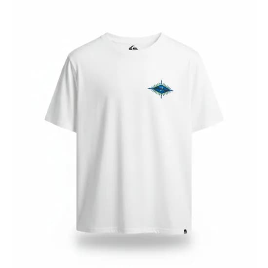 Remera Quiksilver Beach Blast Blanco