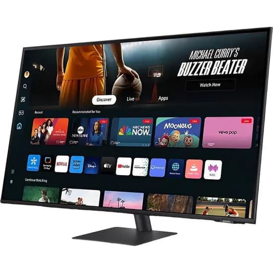 Monitor Smart 43" Samsung M7 M70D LS43DM702UN Uhd 4K - Black