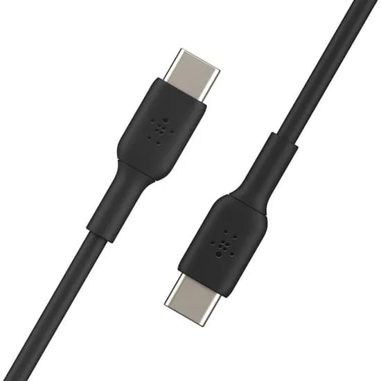 Cabo USB-C para USB-C Belkin CAB003BT1MBK - Preto 1 Metro