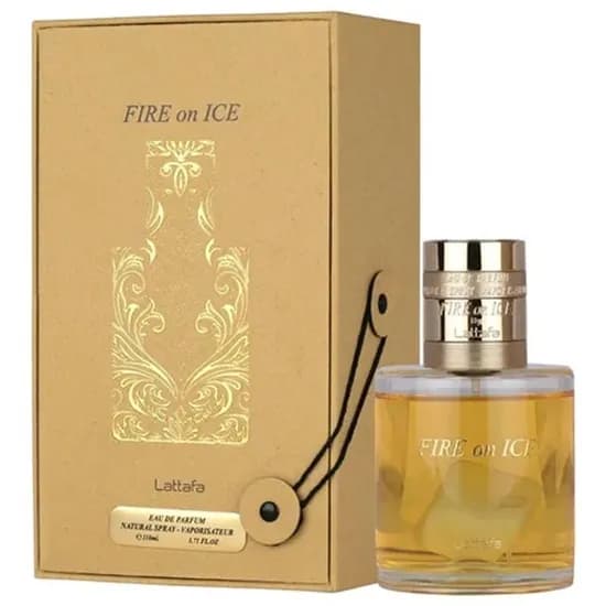 Perfume Lattafa Fire On Ice Edp 110ML - Unissex