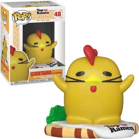 Funko Pop Nissin Top Ramen Gudetama W/Chicken 48