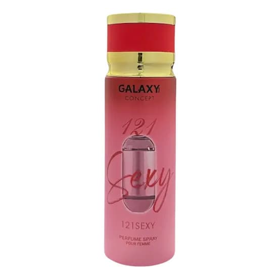 Spray Corporal Femenino Galaxy Plus Concept 121 Sexy 200ML