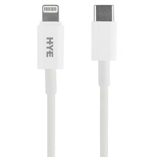 Cabo USB-C para Lightning Hye HYE180 1 Metro - Branco