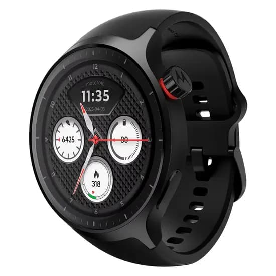 Relogio Motorola Smart Watch XT-2547-2BKSTL Black Stainless Stell