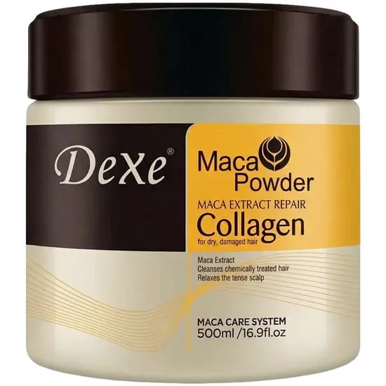 Máscara Capilar Dexe Maca Powder Collagen - 500ML