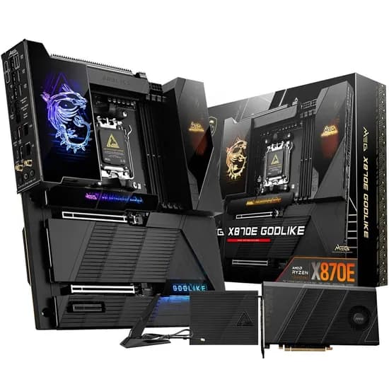 Placa Mãe MSI Meg X870E Godlike Wifi 7 AM5 DDR5 e-ATX