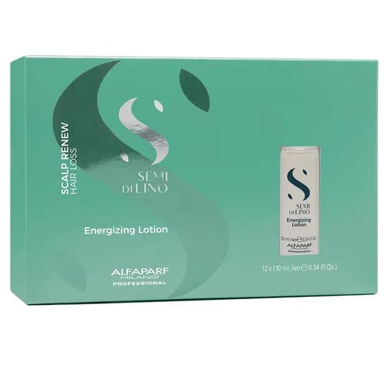 Ampola Alfaparf Semi Di Lino Energizing Lotion 10ML - 12 Peças