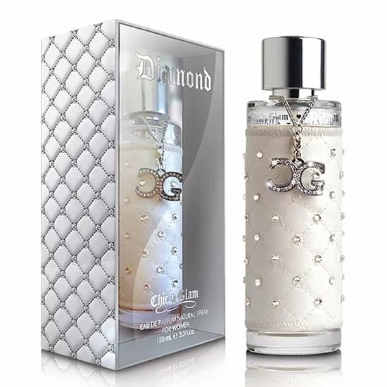Perfume New Brand Chic 'N Glam Diamond Eau de Parfum Femenino 100ML