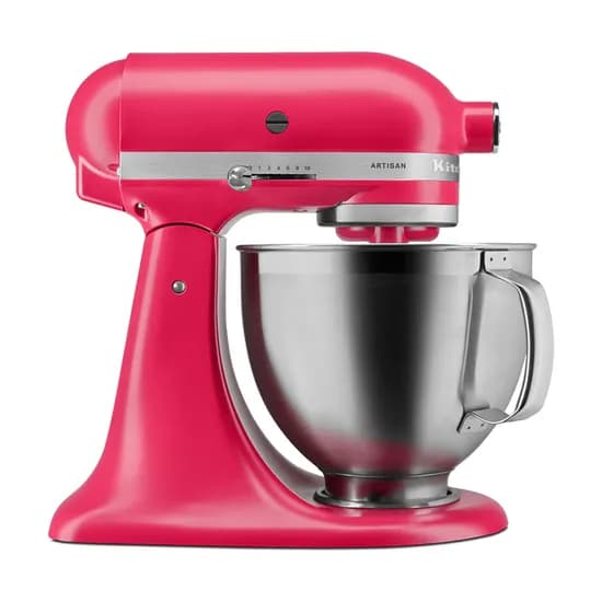 Batedeira Kitchenaid Artisan Plus Tigela Extra 300W 10 Velocidades 4.8L 220V Hibisco - 5KSM195PSEHI