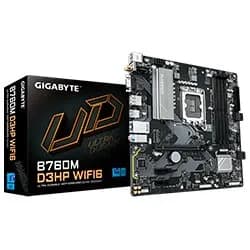 Placa Mãe Gigabyte B760M D3HP Wi-Fi 6 Socket LGA 1700 / DDR5