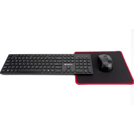 Kit Teclado + Mousepad Mox MO-K351 Sem Fio Português