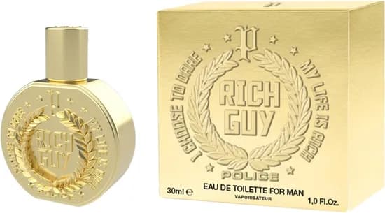 Perfume Police Rich Guy Edt 30ML - Masculino