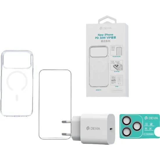 Capa Devia iPhone 17 Pro Protector Pack 3 En 1