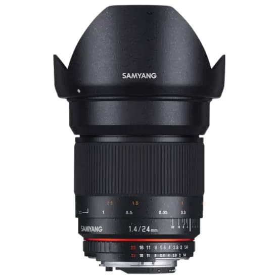 Lente Samyang Nikon MF DSLR 24MM F/1.4 FF