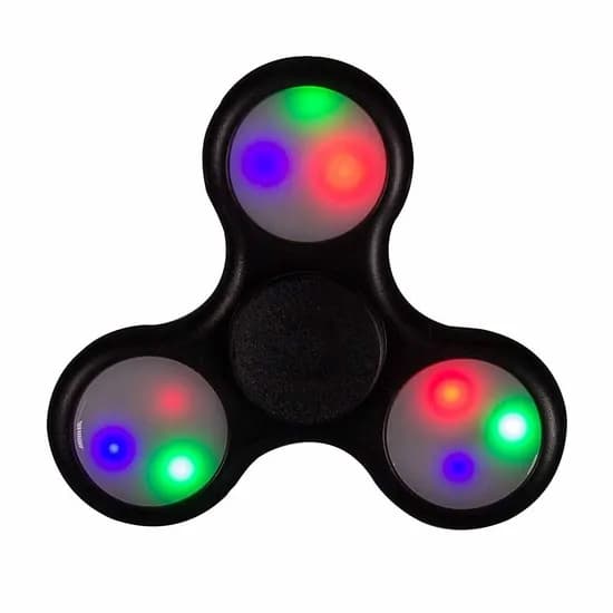 Spinner Fidget Antistress LED Love Chrome