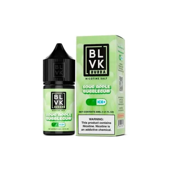 Juice BLVK Salt Bubba Sour Apple Bubbleg