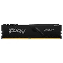 Memória Ram Kingston Fury Beast DDR4 8GB 3200MHZ - Preto (KF432C16BB/8)