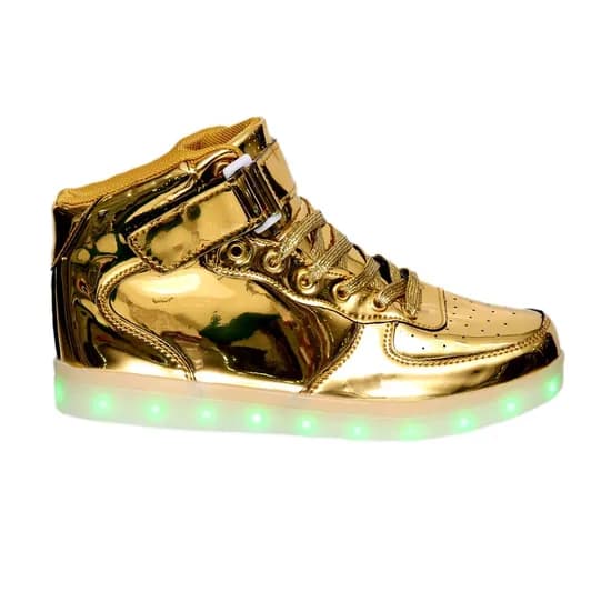 Tênis LED 702 Gold - Tamanho 39