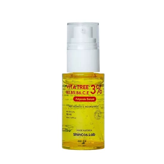 Shincos. Lab Vita Tree 3% B3.B5.B6.Ce Ampoule Serum 50ML