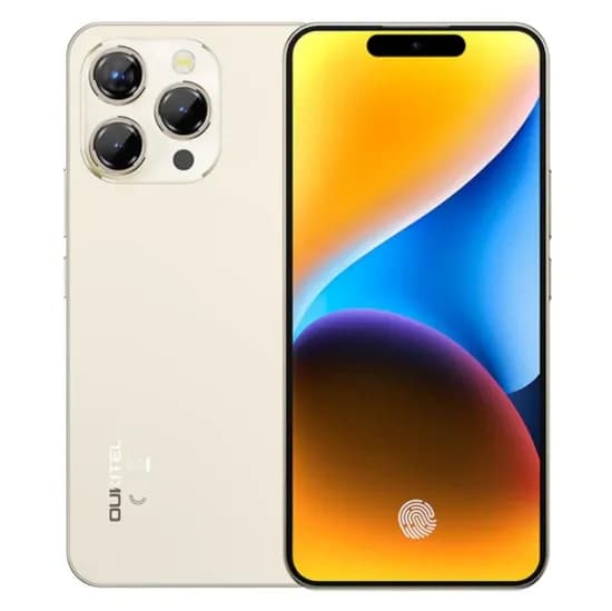 Celular Oukitel P1 256GB 8GB Ram Dual Sim Tela 6.7" 50MP - Dourado (1 Ano de Garantia)
