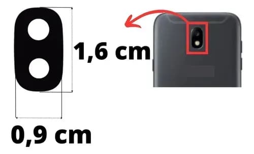 Lente Camara Samsung J730(So Vidrio)
