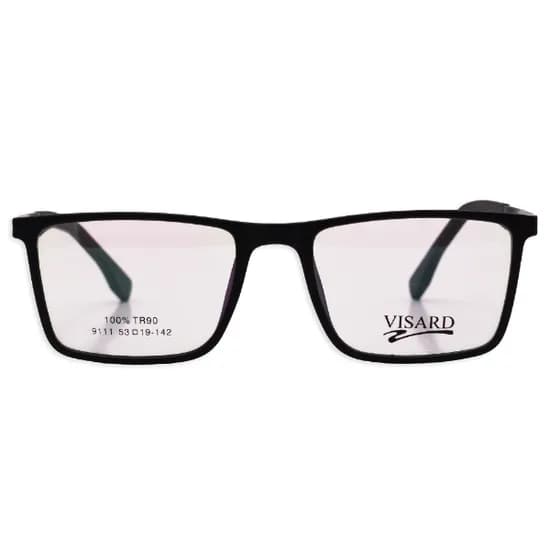 Armação para Óculos de Grau RX Visard 9111 53-19-142 C-2 - Preto