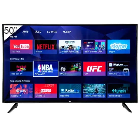 TV 50 Hye HYE50ATUX LED Smart Uhd 4K Wifi USB HDMI Android 15