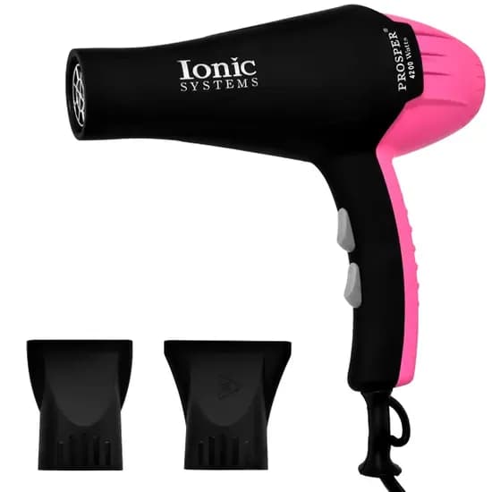 Secador de Cabelo Prosper P-6800 4.200 Watts 110 - 120 V ~ 50/60HZ - Preto/Rosa