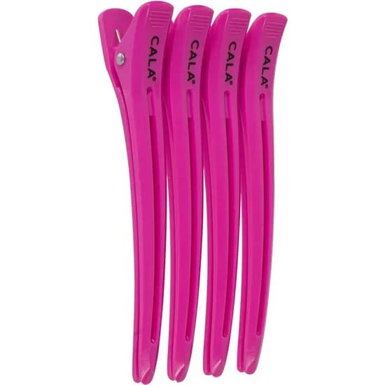 C.Cala Croc Hair Clip Pinza para Cabelo Pink