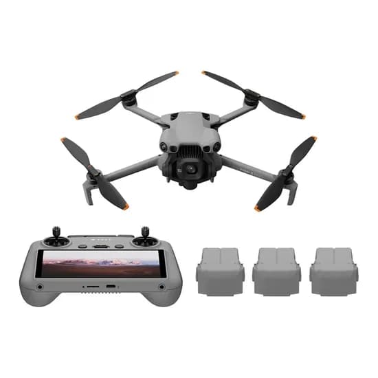 Drone Dji Mini 5 Pro FLY More Combo Plus (Dji RC 2) - 4K - com Controle - GPS - Cinza