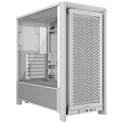 Gabinete Gamer Corsair Frame 4000 Series Airflow Mesh CC-9011313-WW Mid Tower / 3 Cooler - Branco