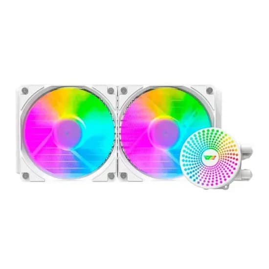 Cooler Cpu Aigo Darkflash DC240 Radiant Argb Branco