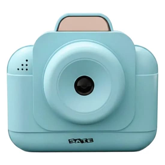 Câmera Digital Infantil com Impressão Térmica Satellite A-DV923 - Azul