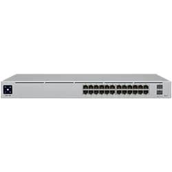 Hub Switch Ubnt USW-PRO-24-Poe Unifi Switch Gigabit 24 Portas / 2SFP+ 400W