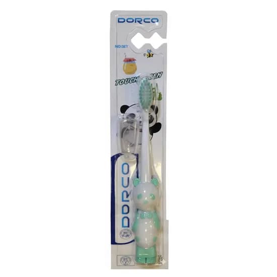 Escova de Dentes Infantil Dorco Panda No.801 MZ-256 - Green