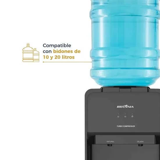 Bebedouro Britania PBE19 - Preto - Bivolt