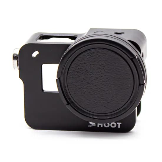 Case de Proteção de Alumínio Gopower GPR505A para Gopro Hero 7/6/5 com Filtro Uv 52MM - Preto