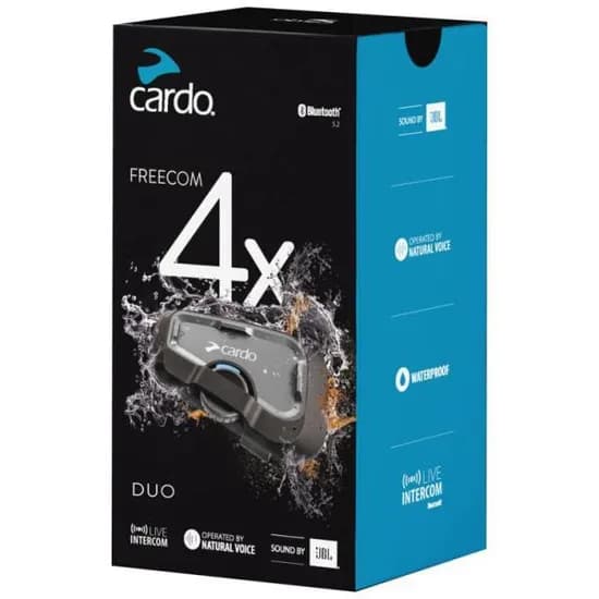 Intercomunicador Cardo Freecom 4X Duo Sound BY JBL