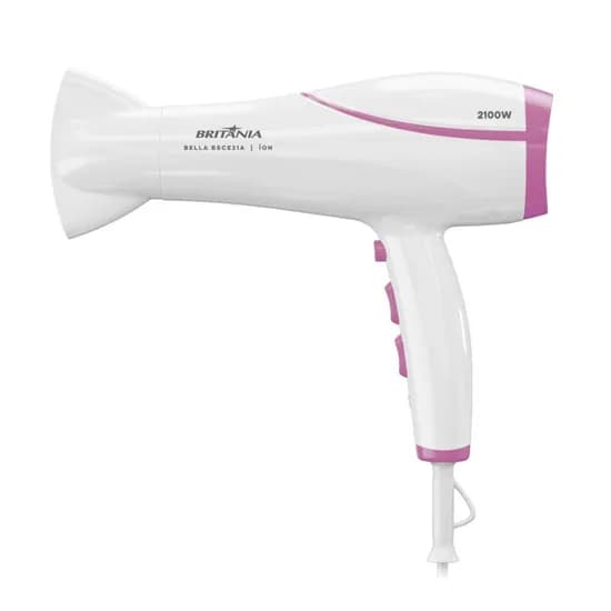 Secador Britania Bella BSCE21A Bivolt - White