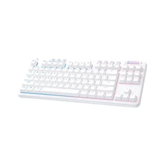 Teclado Logitech G715 Mecánico Inalámbrico para Juegos White Mist