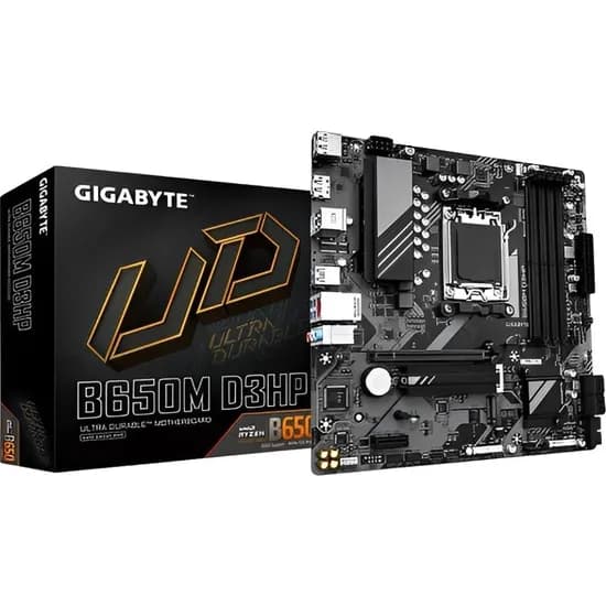 Placa-Mãe MB AMD AM5 Gigabyte B650M D3HP DDR5 Micro ATX