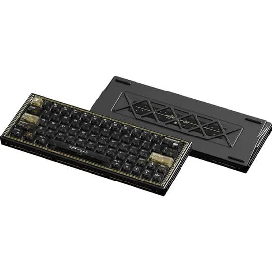 Teclado Gamer Mecânico Wlmouse HUAN63 60% RGB USB-C Magnesium Switch Starlight - Preto (Inglês)