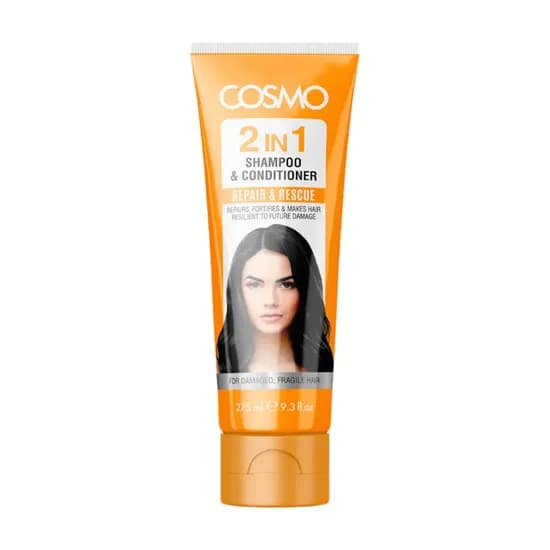 Shampoo & Acondicionador Capilar Cosmo Repair & Resque 2 En 1 275ML