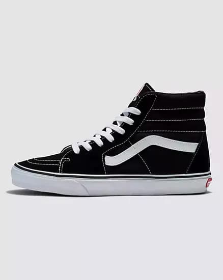 Calzado Vans SK8-Hi Negro/Blanco Unisex N 469 Cod:VN000D5IB8C