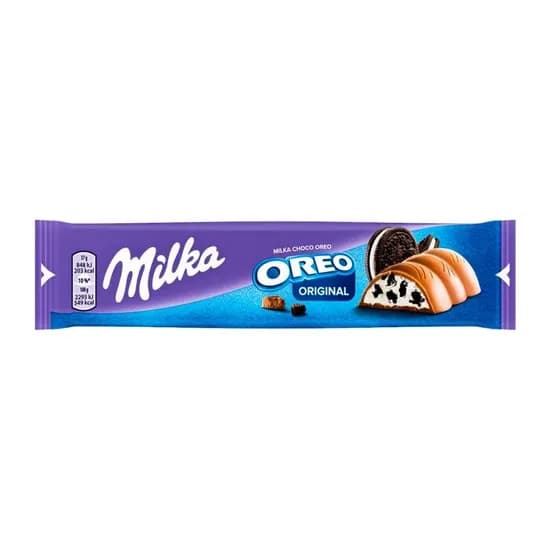 Barra Chocolate Milka Oreo Original Snack 37G