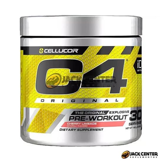 Pré-Treino C4 Original Cellucor Id.s 195G Cherry Limeade 30 Servings