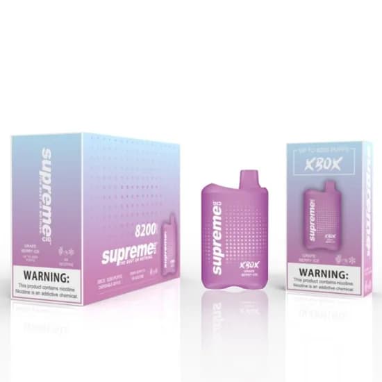 Vaper Supreme Xbox 8200 Puff Uva